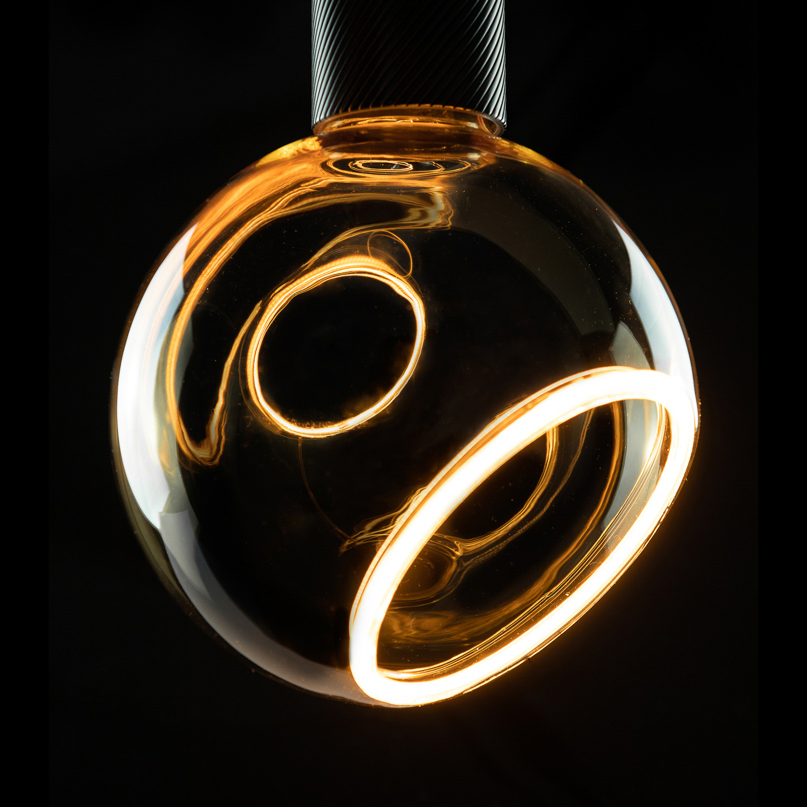 SEGULA globo floating LED G150 E27 4,5W oro 45°