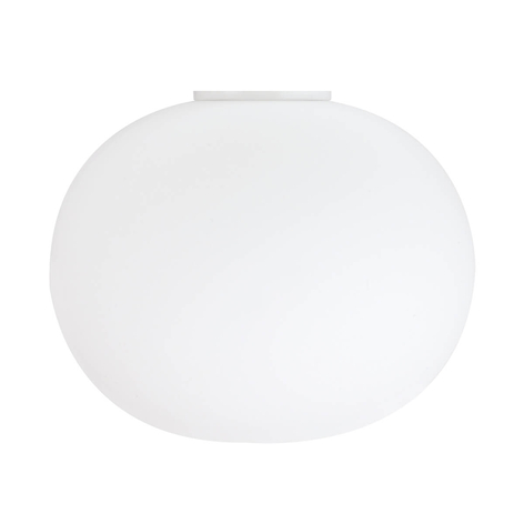 Klotrund taklampa GLO-BALL