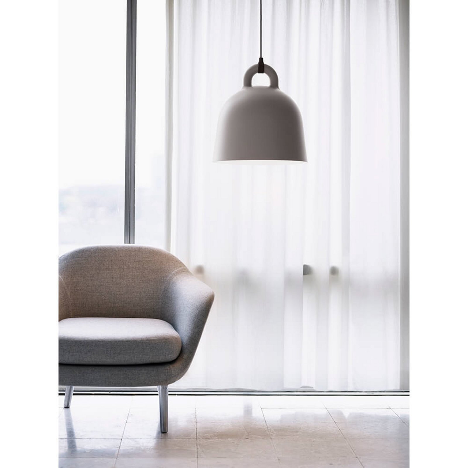 Bell Lustră Pendul Medium Sand - Normann Copenhagen