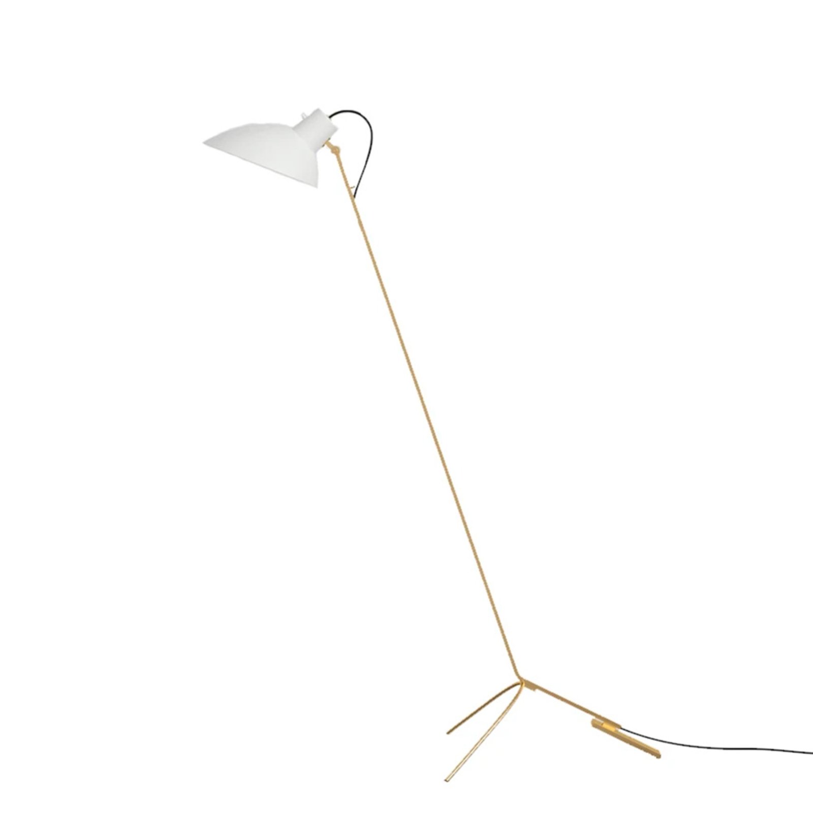 VV Cinquanta Lampadar Brass/White - Astep