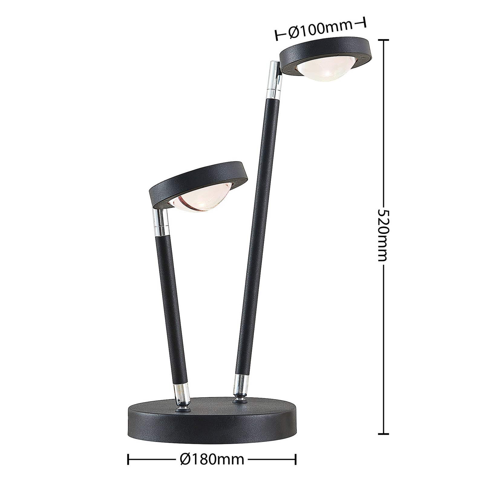 Lindby Edonita LED table lamp with effect light