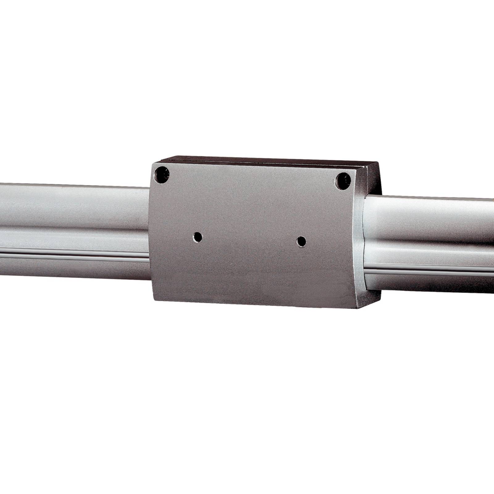 Connecteur isolant pour rail haute tension argenté