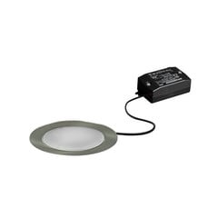 BRUMBERG Faretto da incasso LED BB17, on/off, nichel opaco