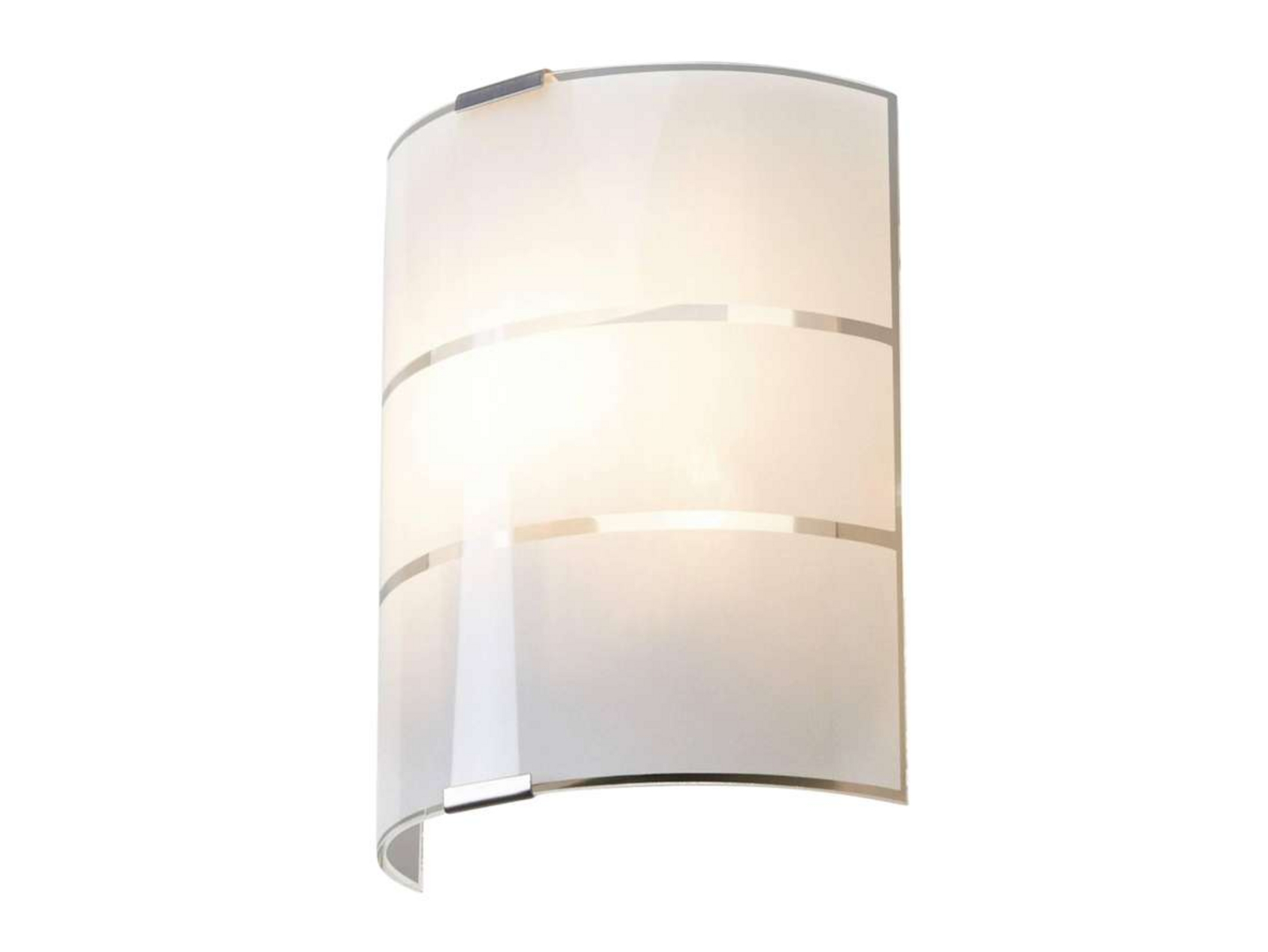 Vincenzo Aplique de Pared White/Clear - Lindby