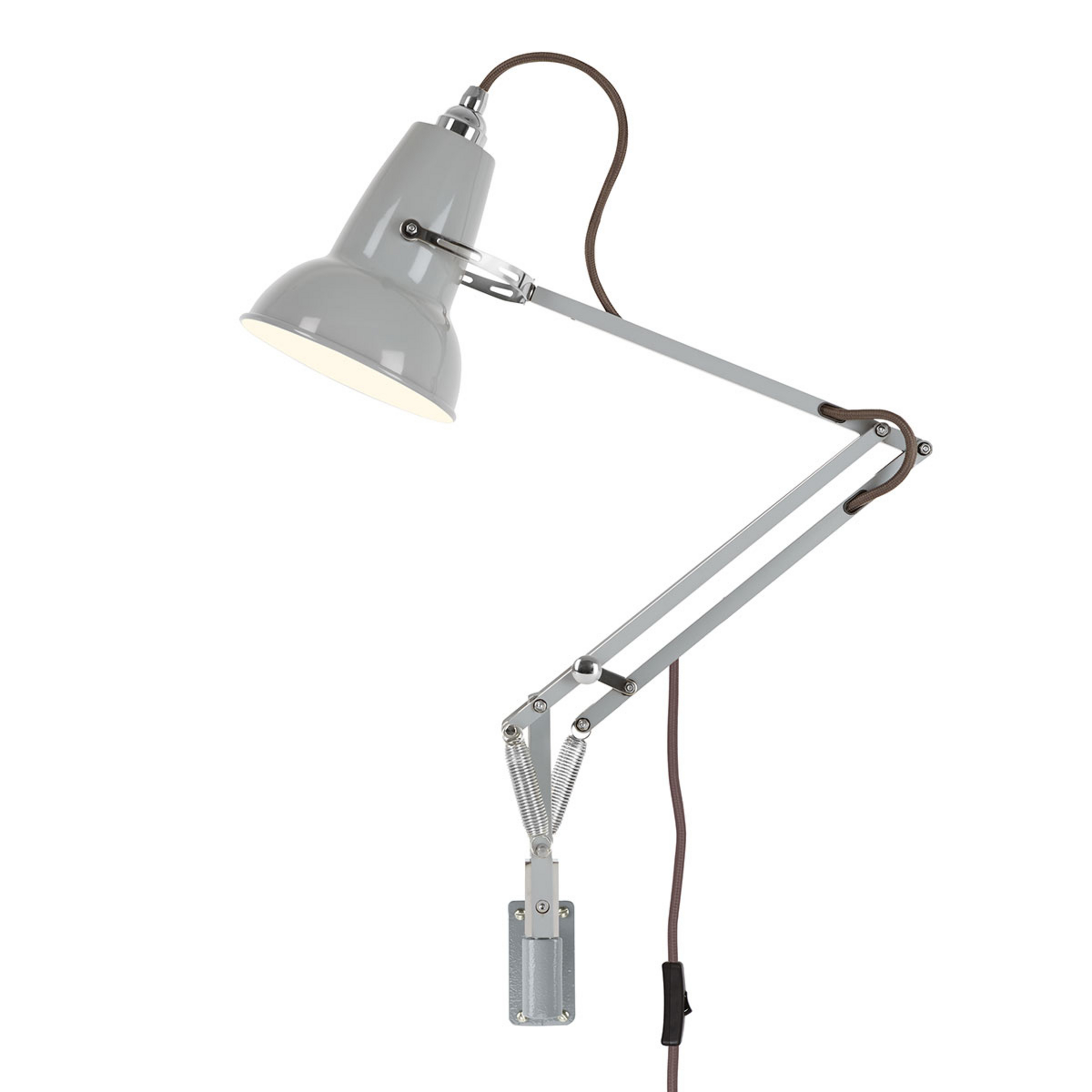 Original 1227 Mini LED-Anbauwandlampe, grau - Anglepoise