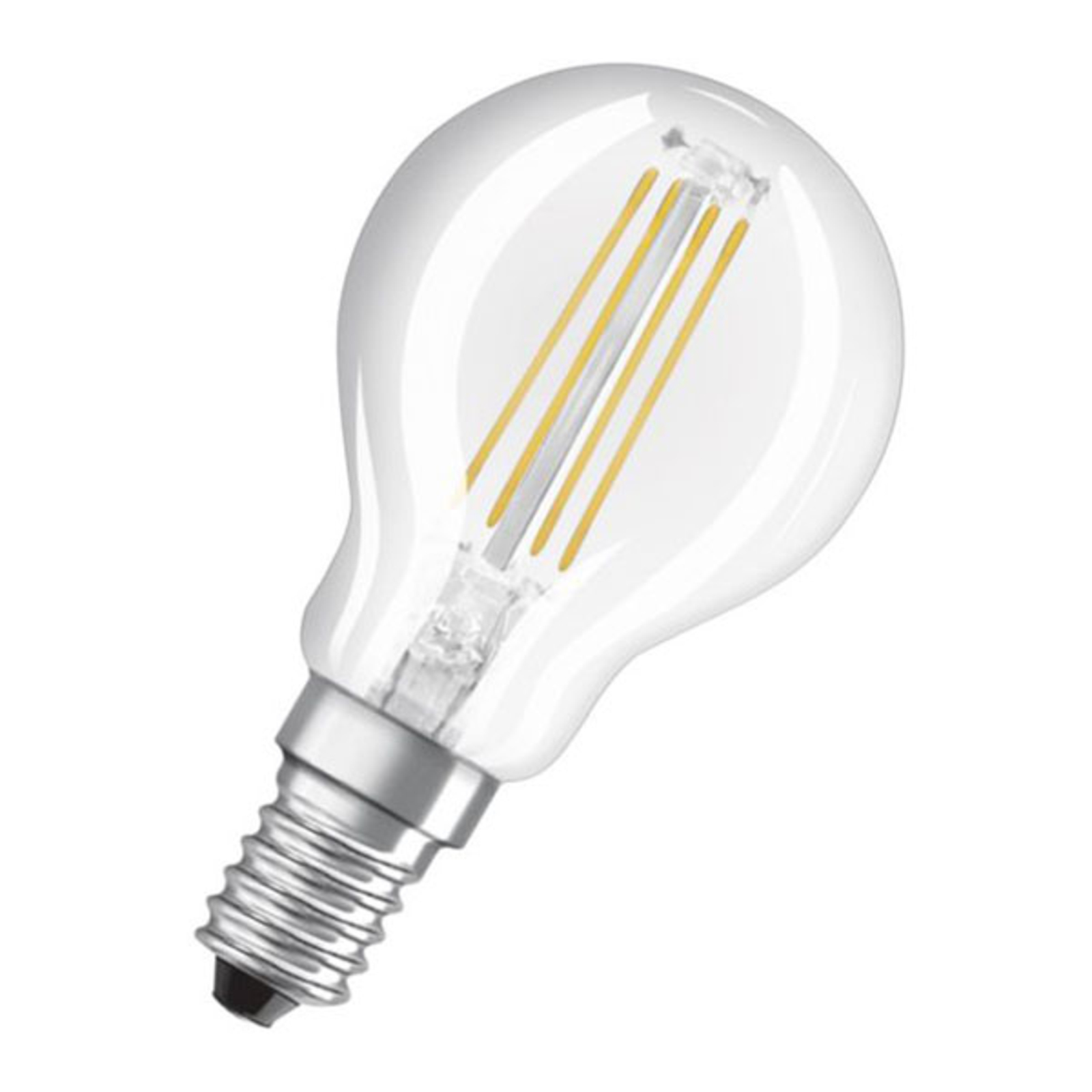 OSRAM Classic P LED-Lampe E14 4W 2.700K klar 2er