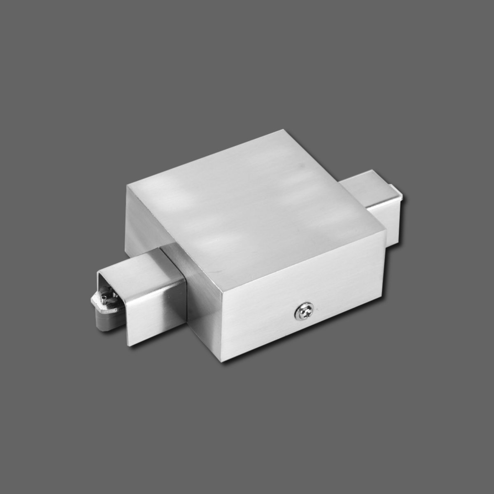 Fischer & Honsel Medium feeder for track system HV track4 m6, metal, L: 14.5 cm, W: 8.5 cm, H: 4 cm