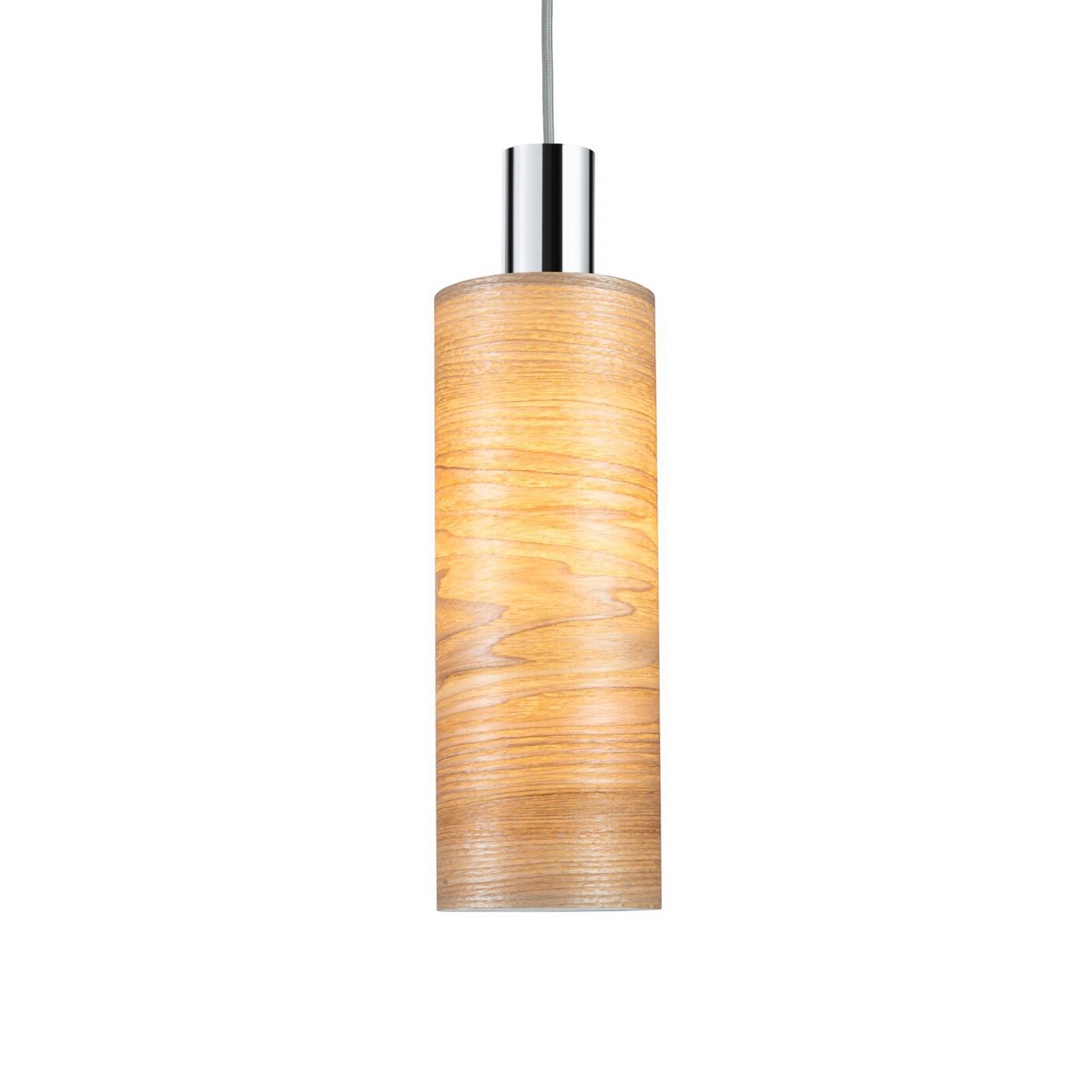 Paulmann URail-varjostin Vitus 2Easy, puu, Ø 11 cm