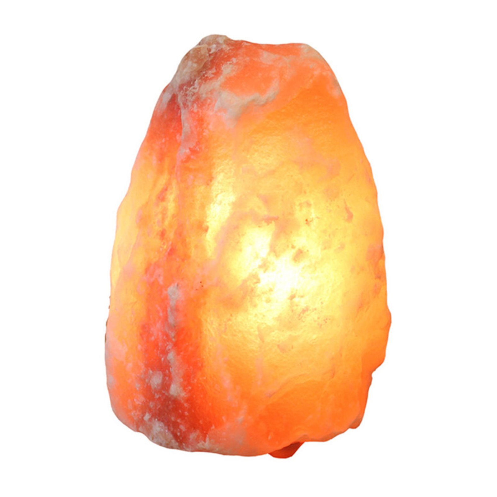 Lampada di sale Roccia senza base, 2-3 kg, ambra