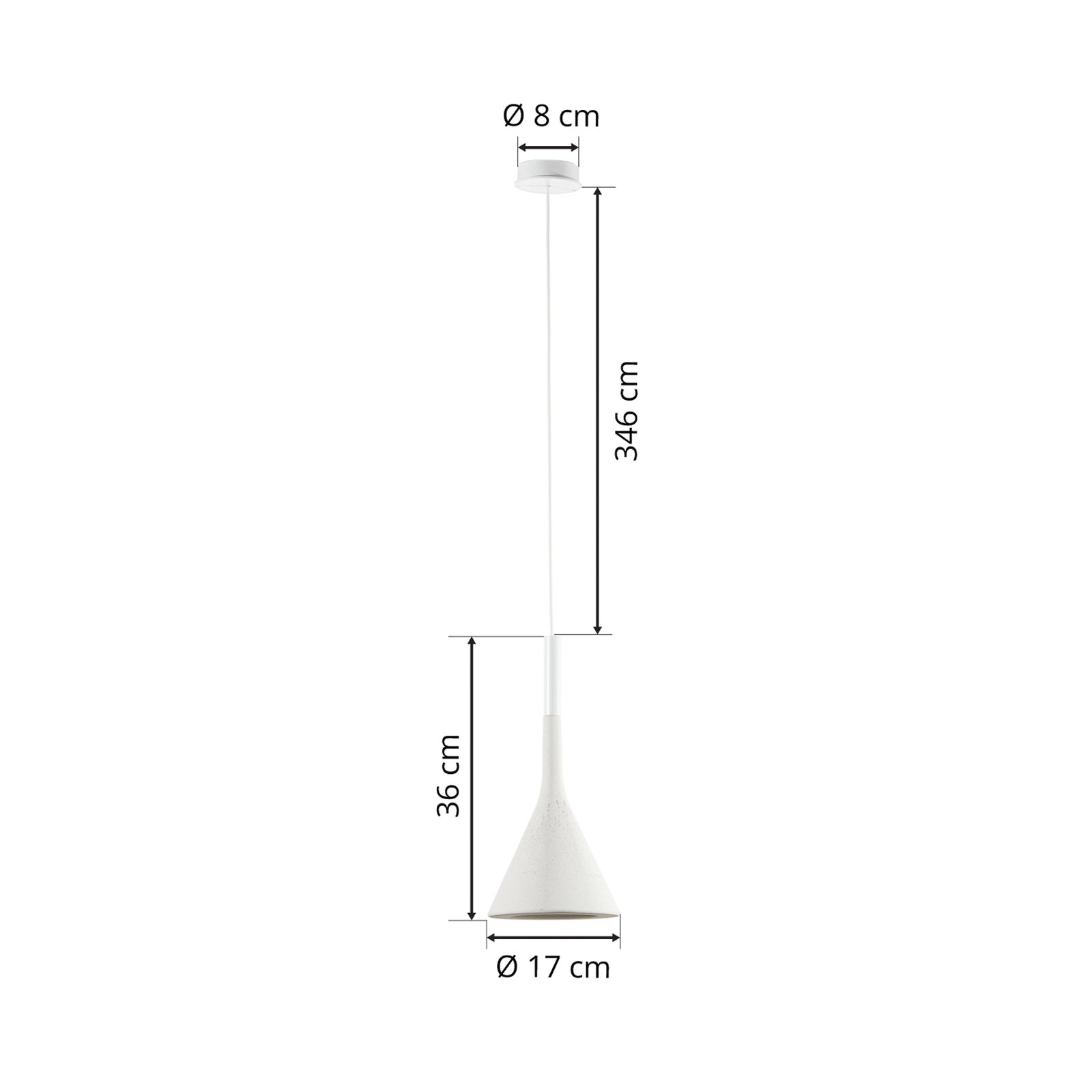 Aplomb Pendelleuchte GU10 White - Foscarini
