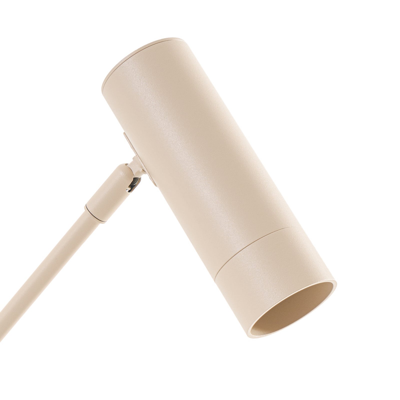 Vilo Stehleuchte, GU10, beige, beweglich, Höhe 153 cm, Metall - Lindby