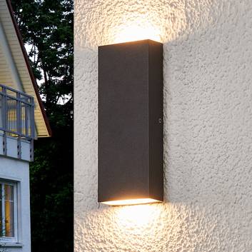 Ploché LED venkovní nástěnné svítidlo Corda