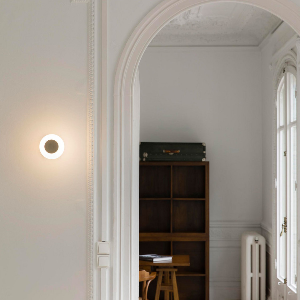 Faro Barcelona Moy LED-vägglampa, guld / mässing från Faro Barcelona