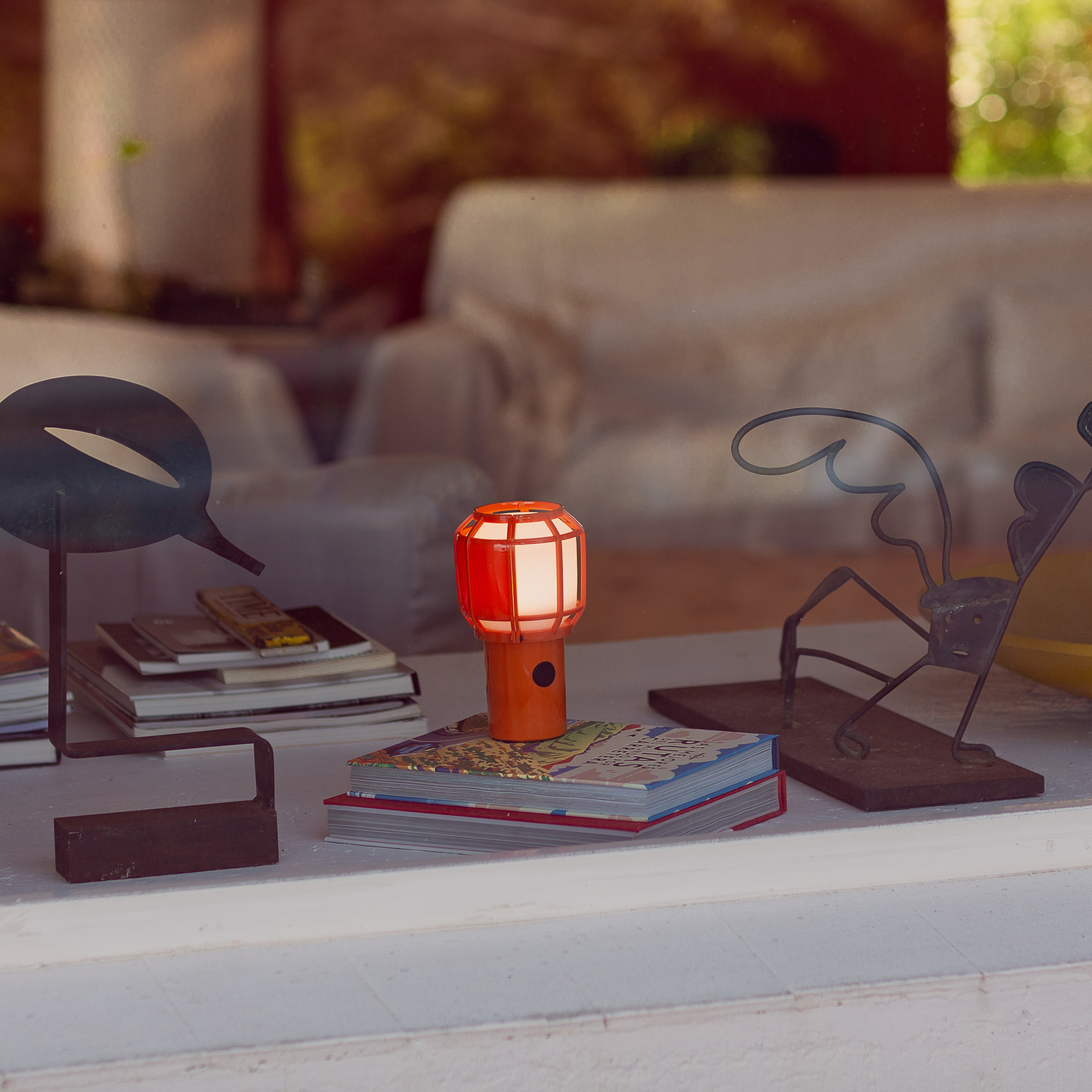 Chispa Tischleuchte Portable Orange - Marset