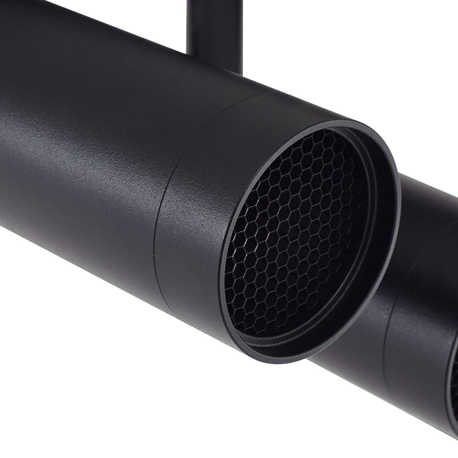 Lindby track spot Linaro, GU10, 2 světla, černý, kryt