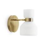 Fifty wall light brushed brass