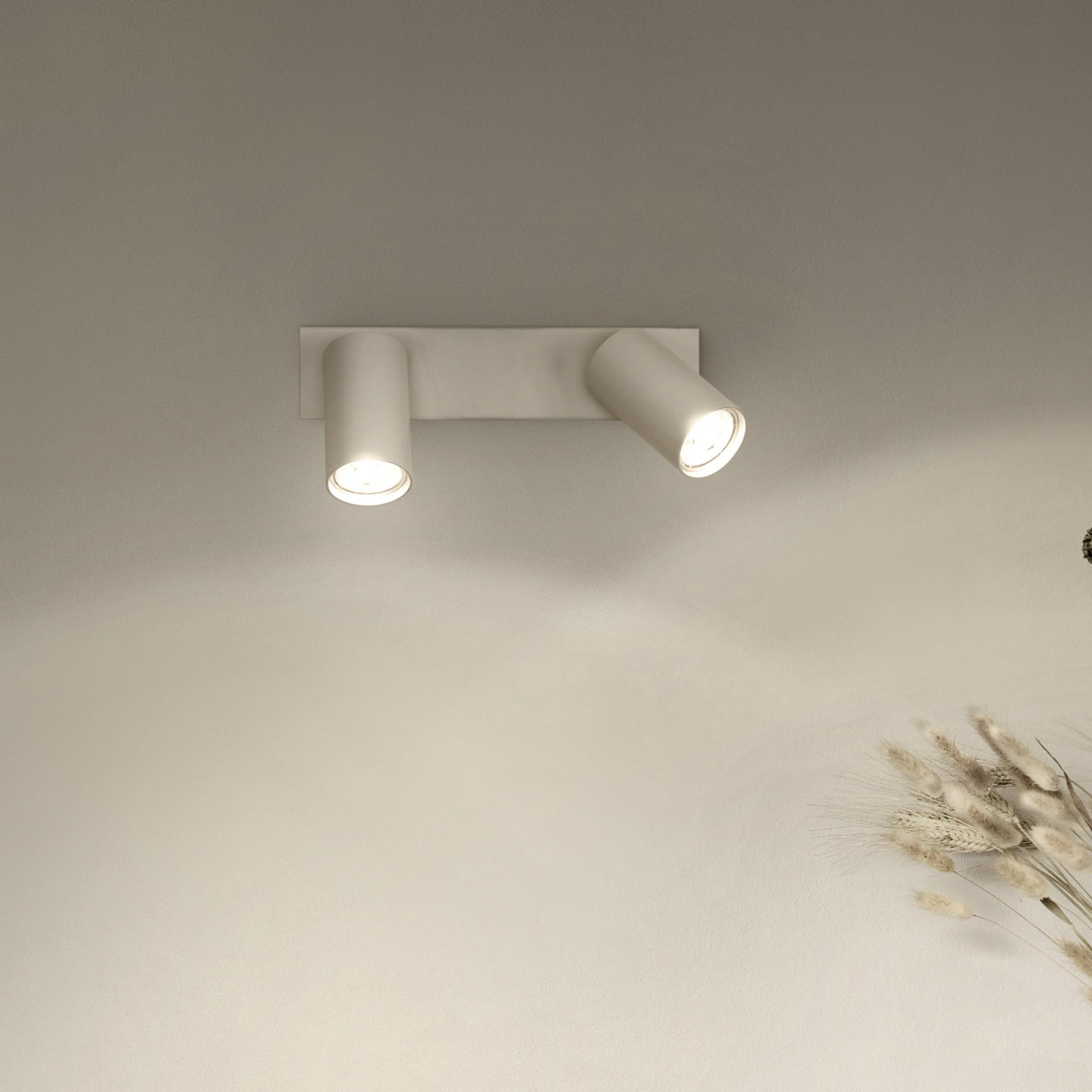 LEDVANCE Octagon LED-es spotlámpa, fényerőszabályozható, kétlámpás, fehér