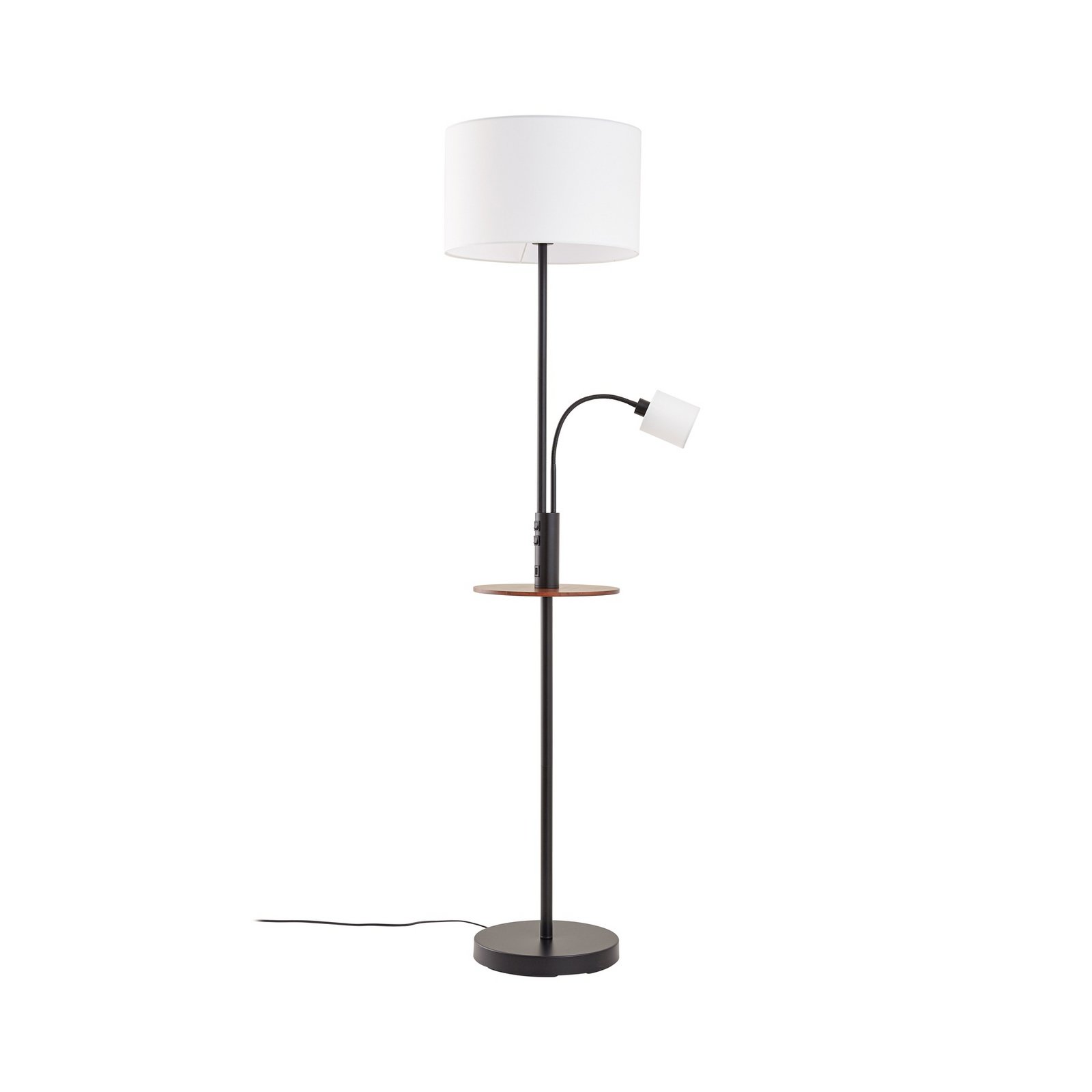 Aovan Állólámpa USB Black - Lindby