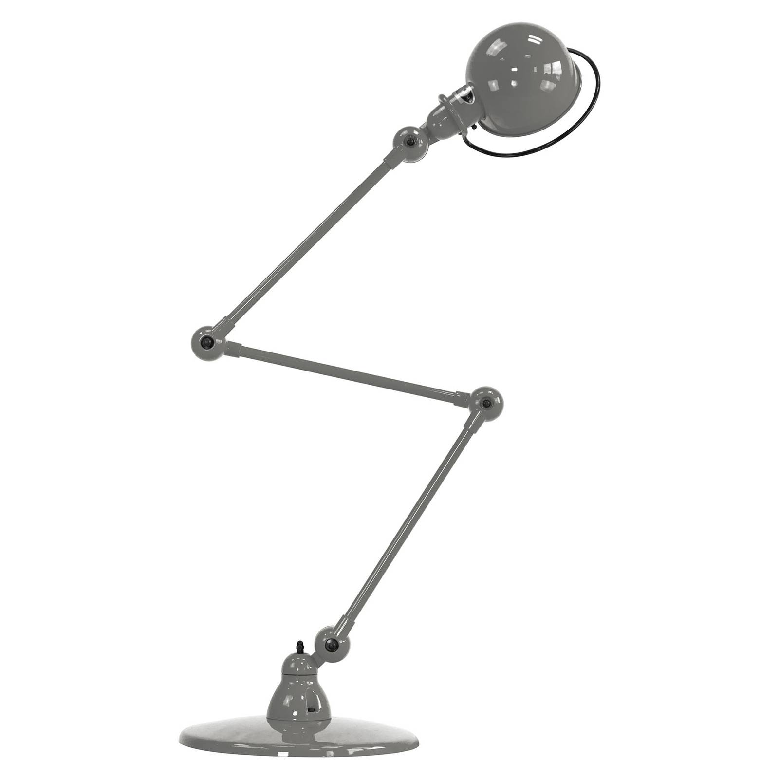 Jieldé Loft D9403 scharnier-vloerlamp, grijs
