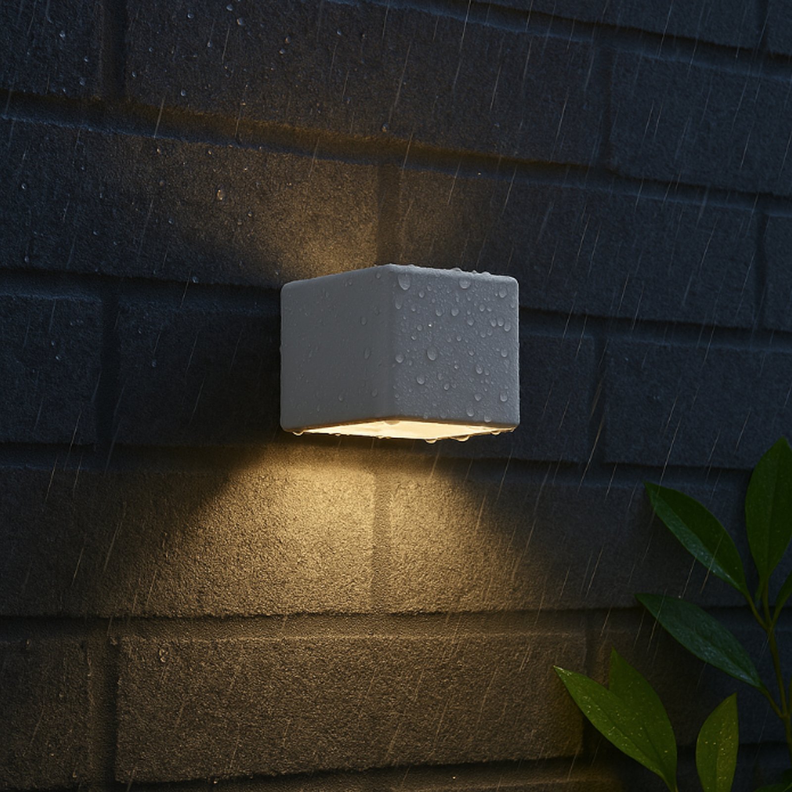 LED-Akku-Wandleuchte Magnetic, weiß, USB, Bewegungsmelder