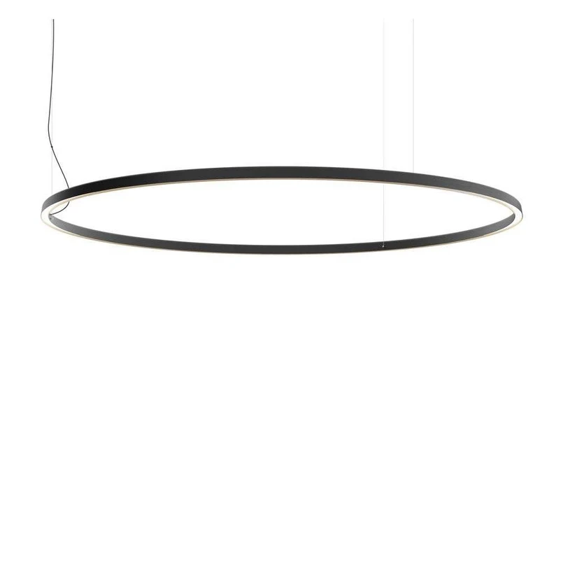 Luceplan – Compendium Circle LED Pendelleuchte Ø200 Black