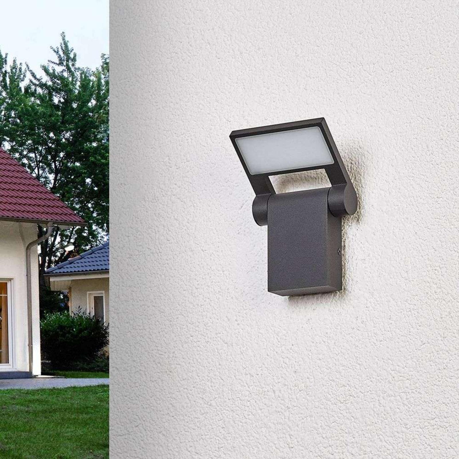 Marius LED Aplica de Exterior Graphite - Lucande