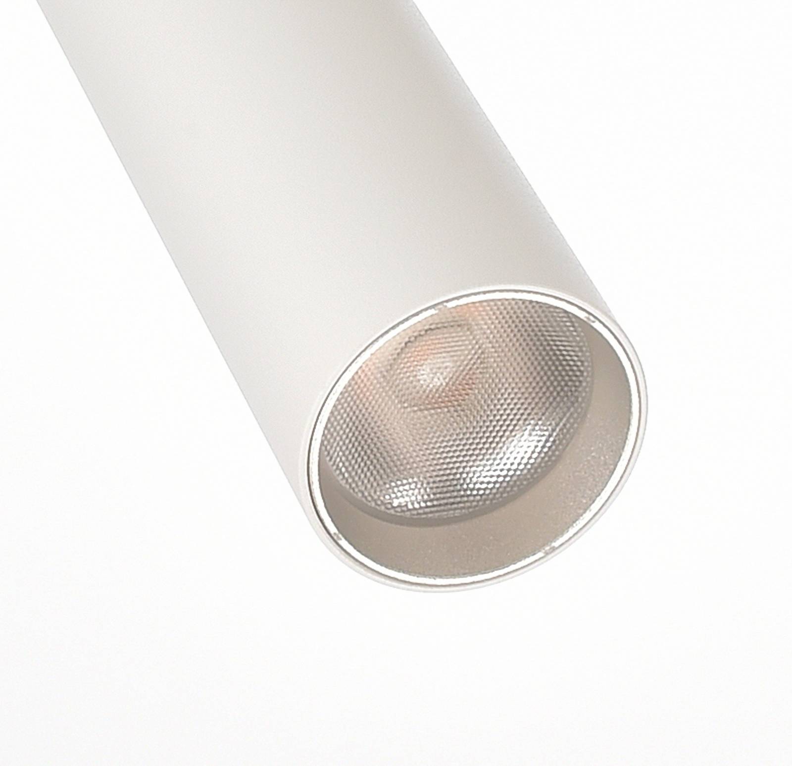 Deko-Light Spot LED sur rail Slim monophasé, blanc, aluminium, 5 W, 2 700 K