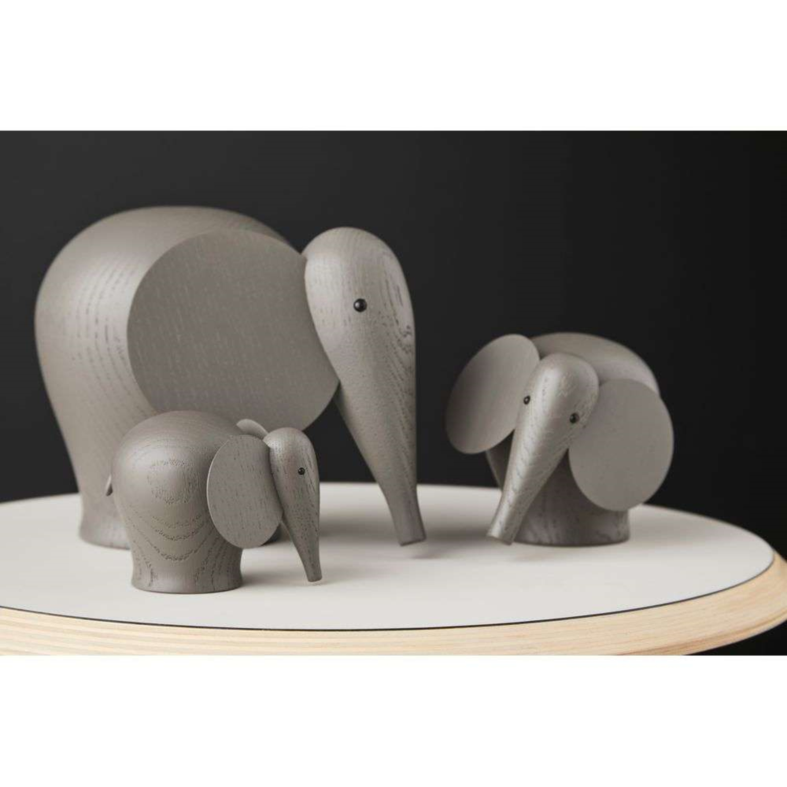 Nunu Elephant Mini Taupe - Woud