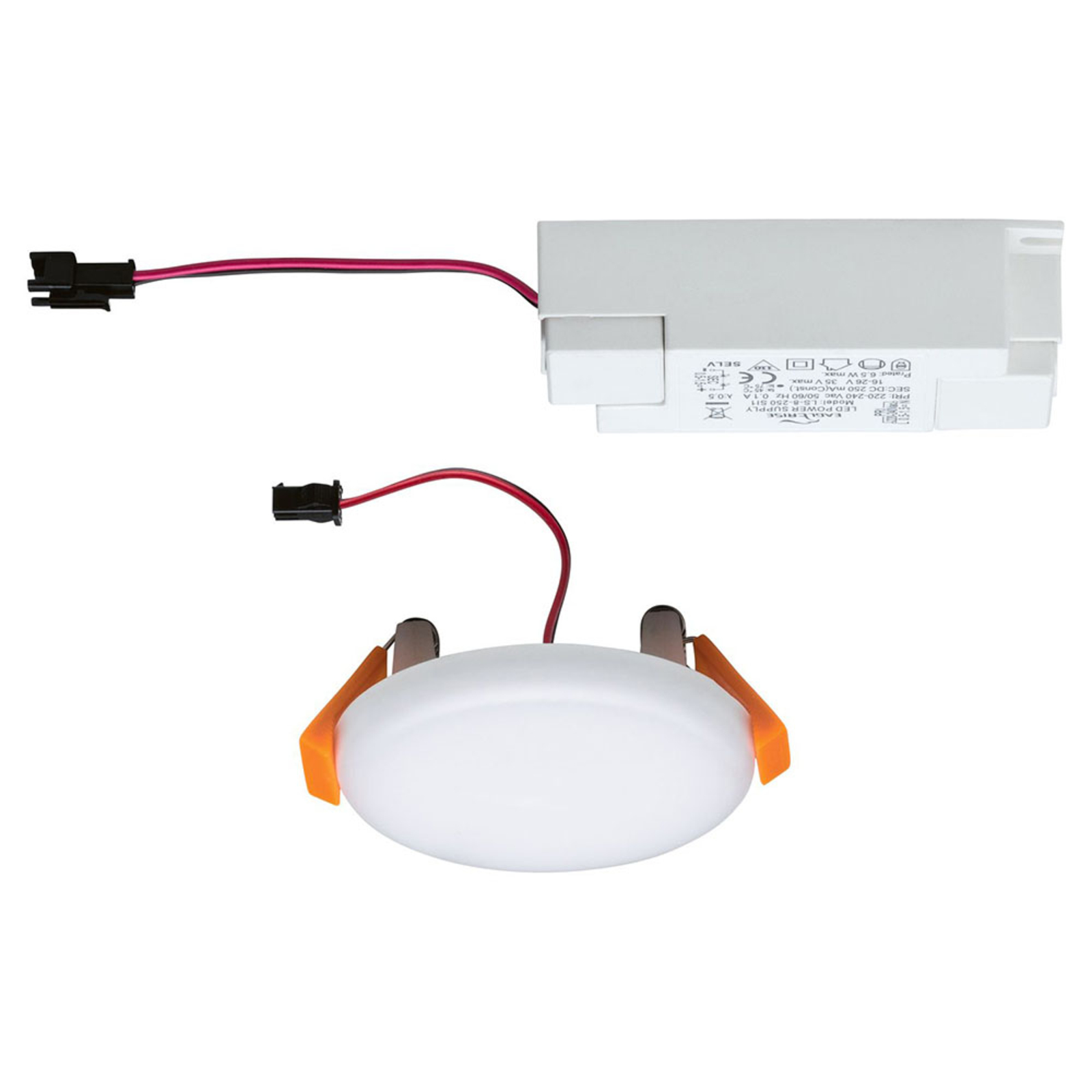 Paulmann Veluna luminaire encastrable LED 4.000K rond