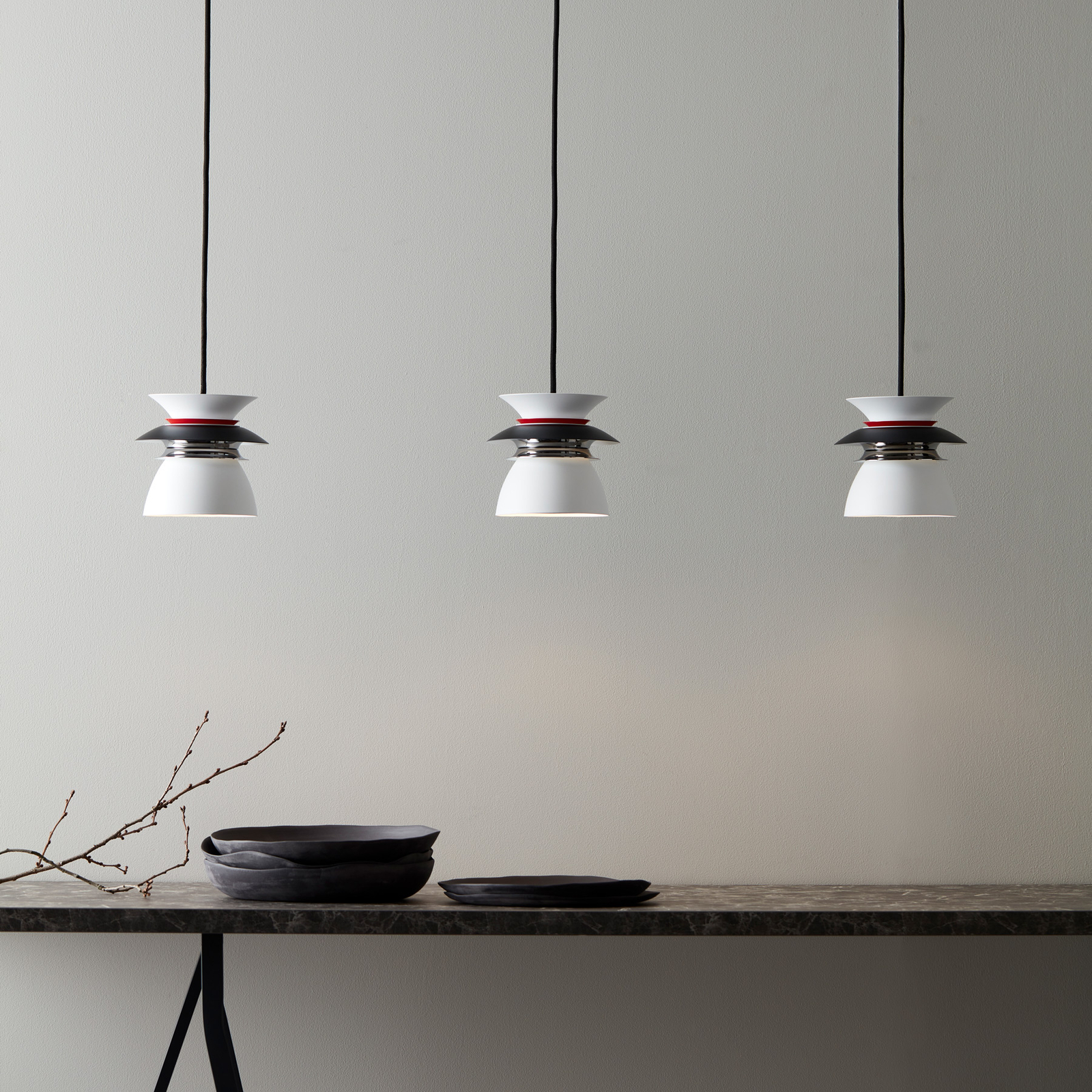 Diablo LED viseča luč, Ø 16,5 cm