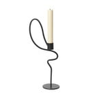 Valse Ljusstake High Black - Ferm Living