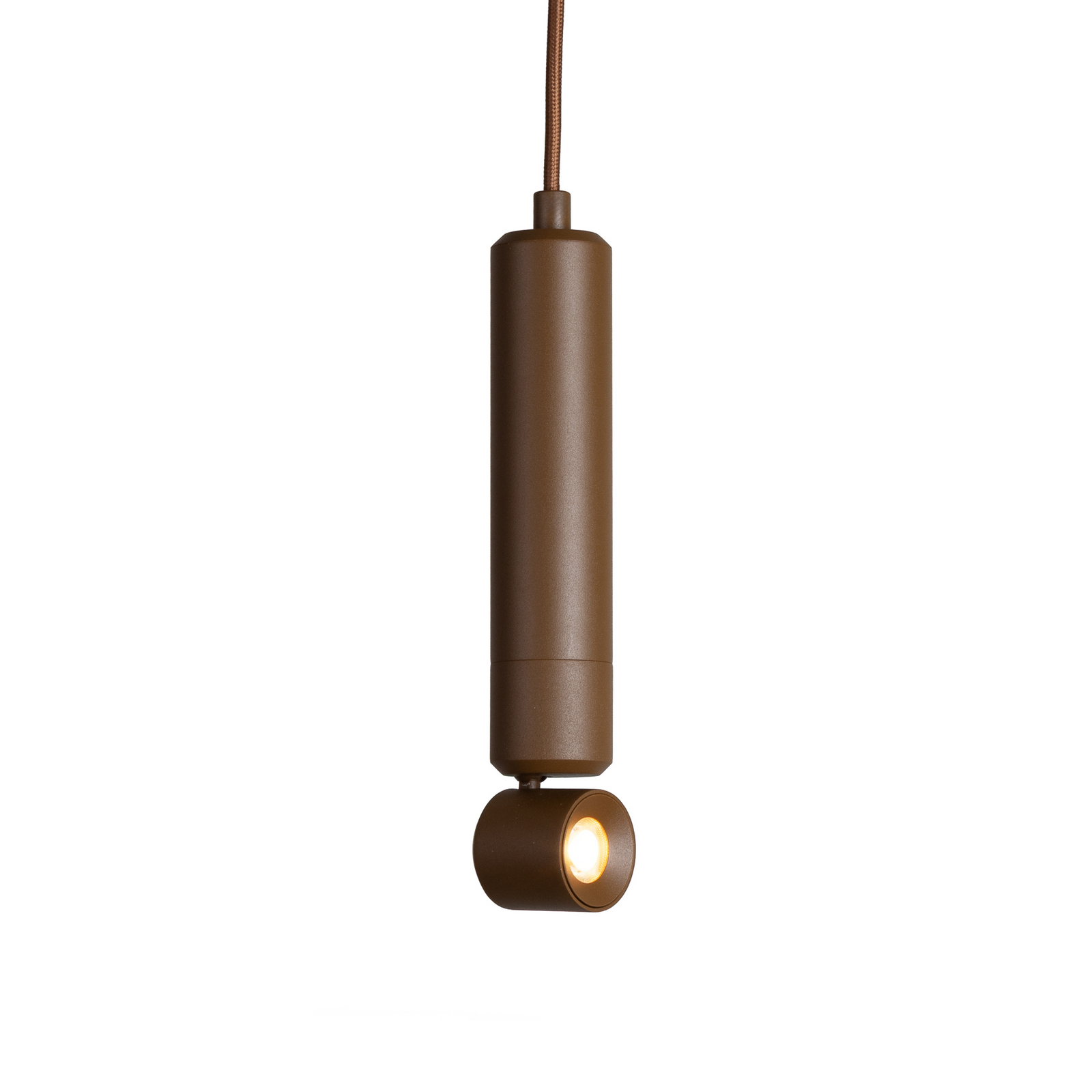 IT'S ABOUT ROMI LED-Hängelampe Milan, braun, Ø 6 cm, Metall IT'S ABOUT ROMI LED-Hängelampe Milan, braun, Ø 6 cm, Metall