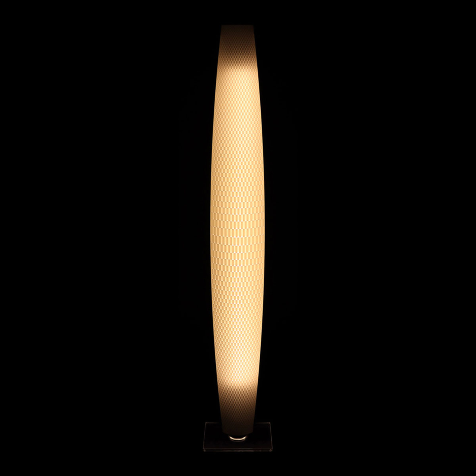 LED-Stehleuchte Flechtwerk Pur weiß 110 cm