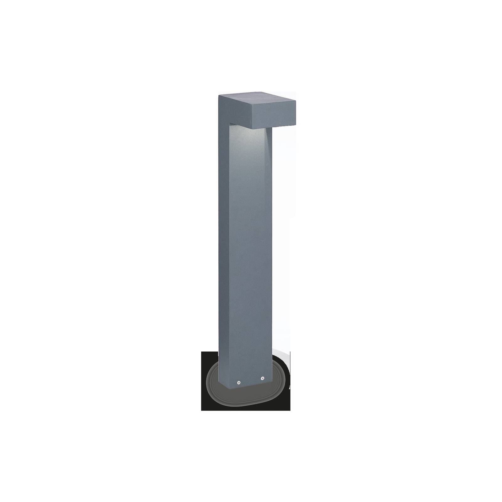 Ideal Lux Wegeleuchte Sirio anthrazit, Aluminium, Höhe 60 cm
