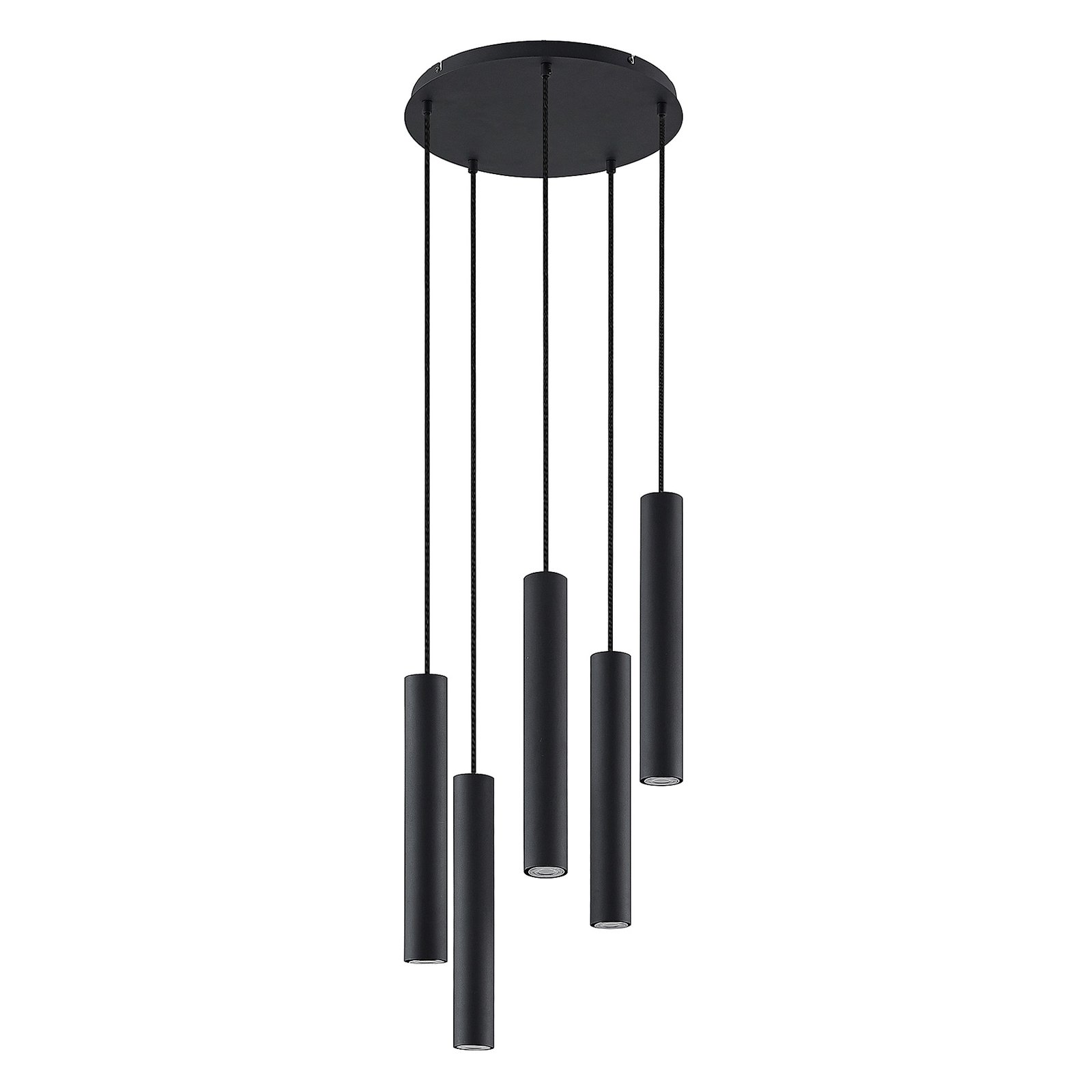 Sanad Pendelleuchte Black - Lindby