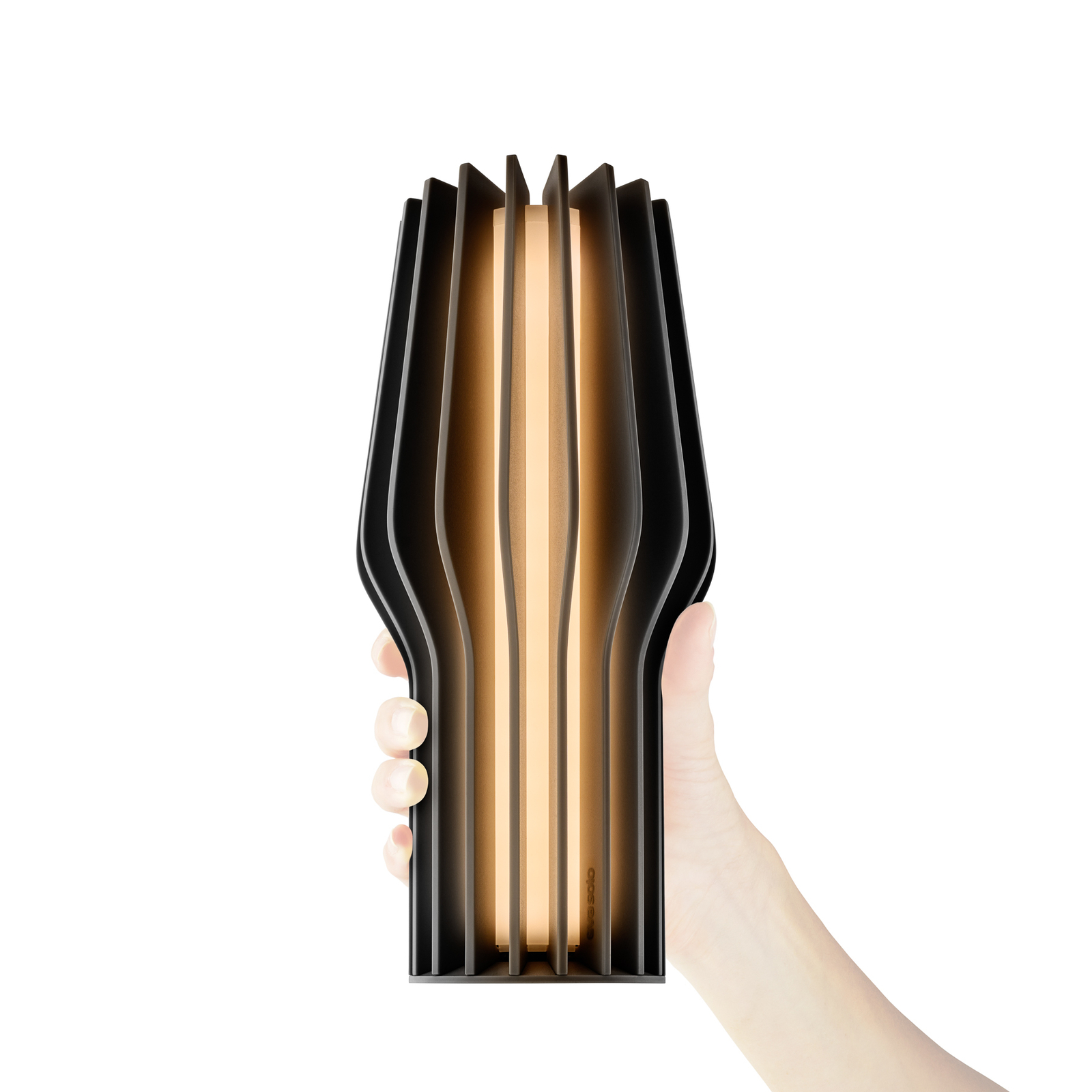 Radiant Portable Tischleuchte H25 Black - Eva Solo
