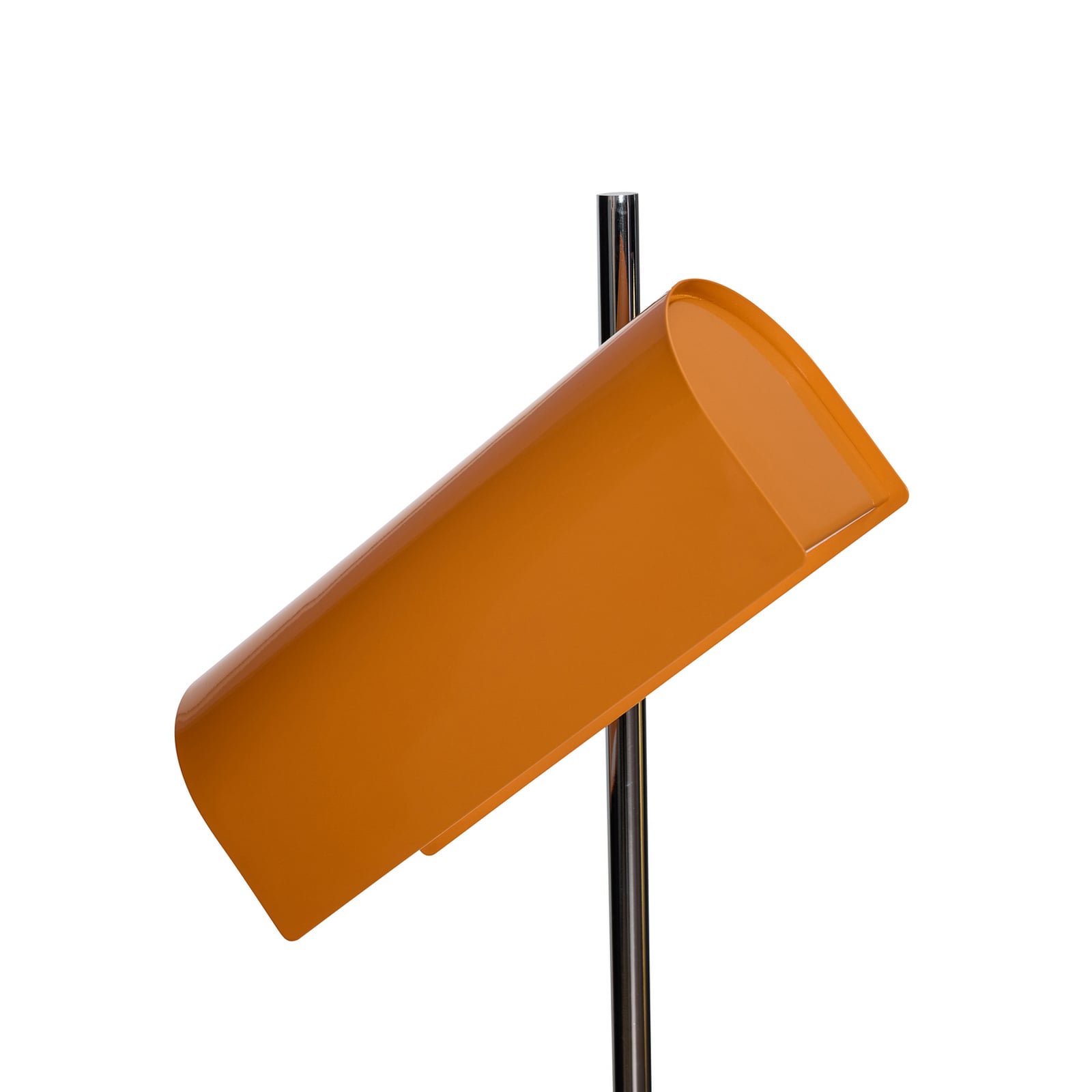LED-Stehlampe Reflector, orangefarben, Höhe 160 cm, Eisen