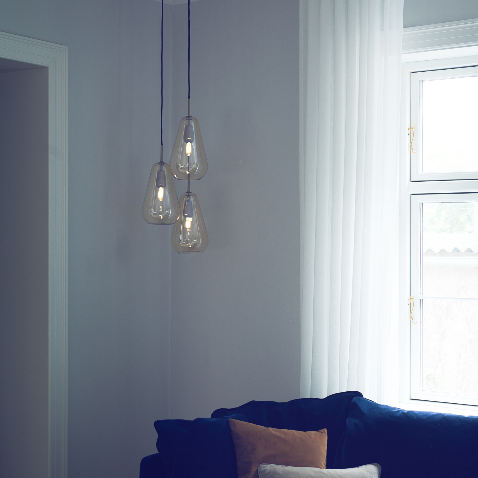 Anoli 3 Candelabru Nordic Gold/Gold - Nuura