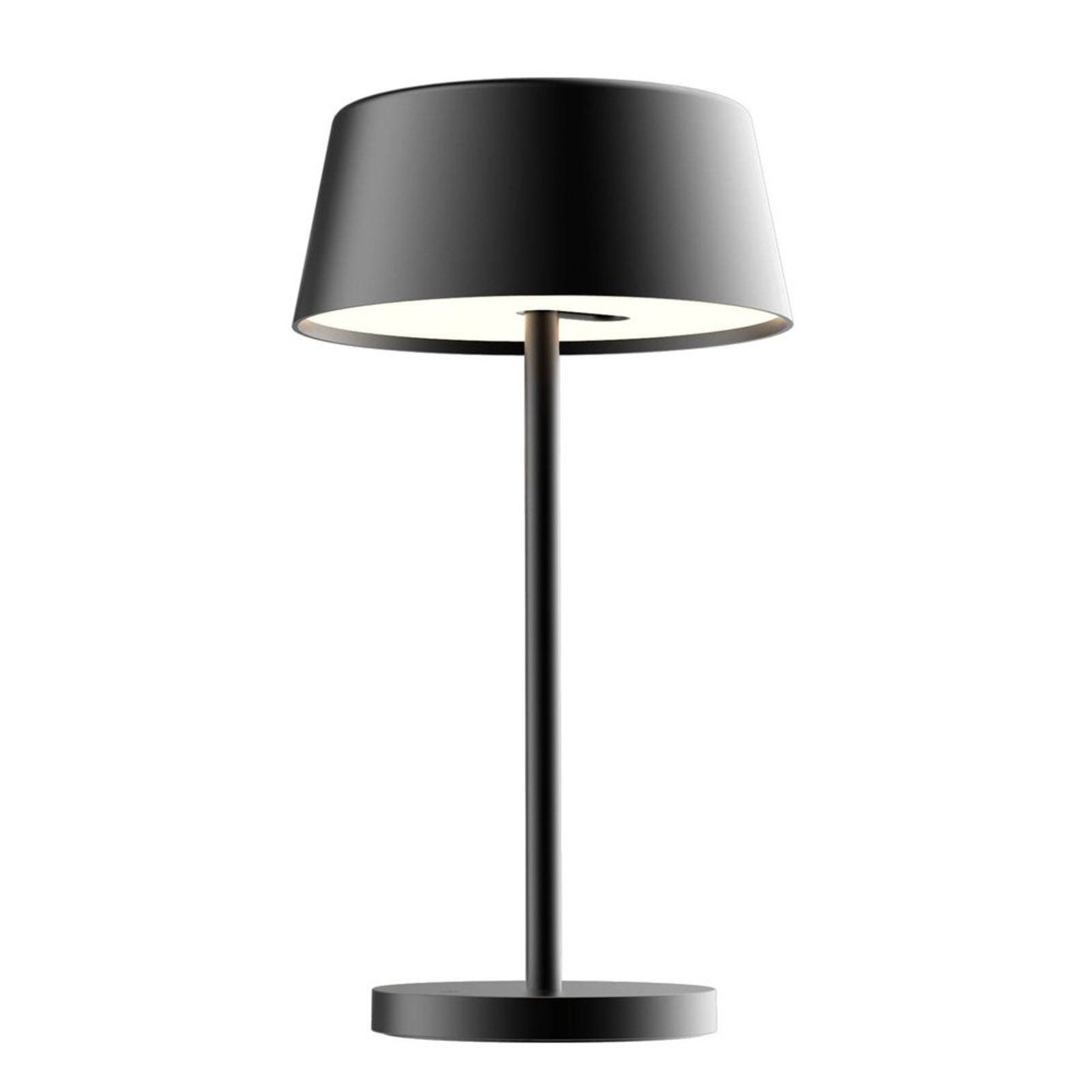 Milica LED Candeeiro de Mesa Dim. Black - Lindby