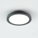 EVN Tectum LED-utomhustaklampa rund med glas