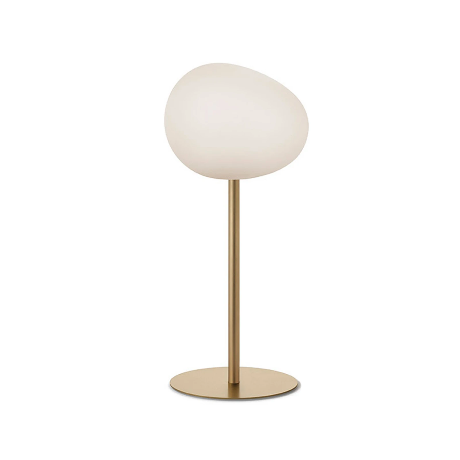 Stolní lampa Foscarini Gregg media alta, zlatá