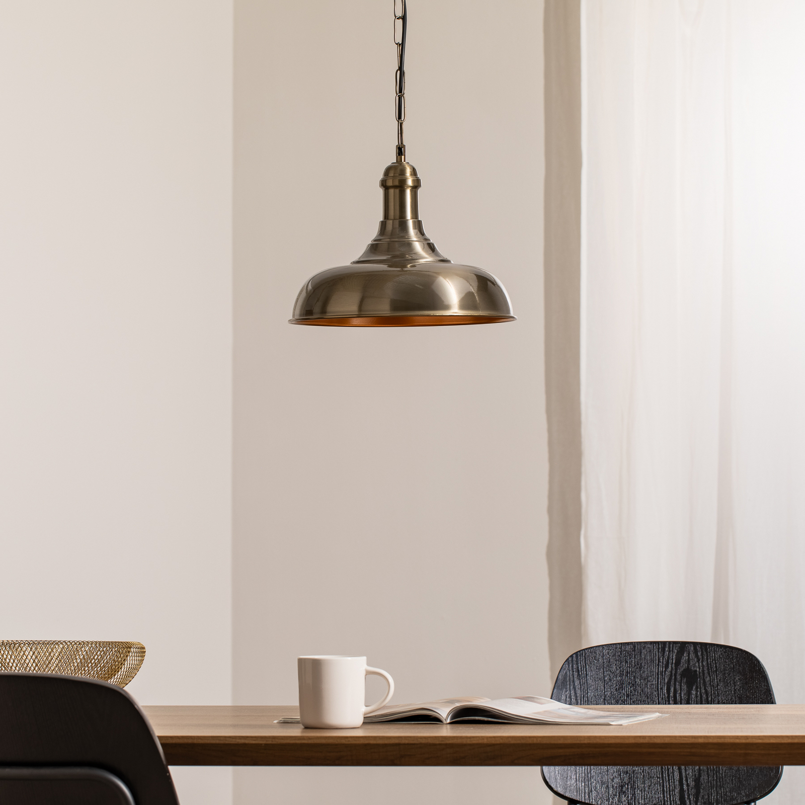 Berceste 225-S lampada a sospensione Ø32cm oro
