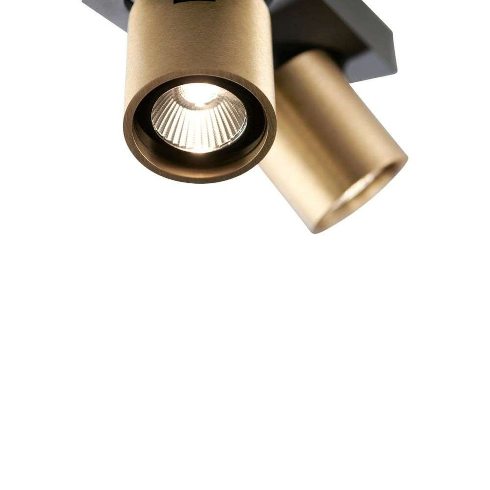 Focus 2 LED Loftlampe 3000K Brass LIGHT-POINT - Stue - Aluminium billede