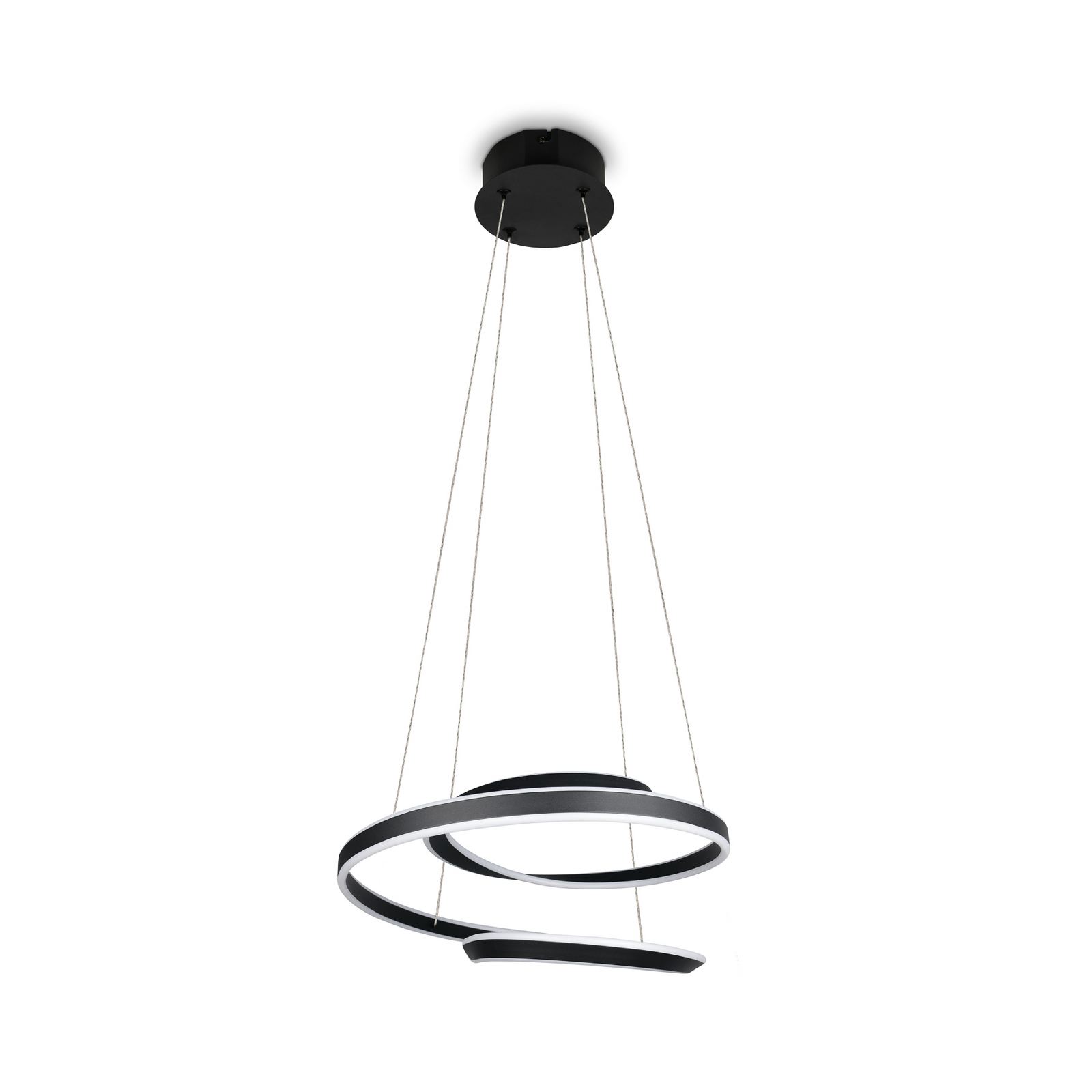 LED-riippvalgusti Arlington, mattmust, pikkus 80 cm, metall, CCT LED-riippvalgusti Arlington, mattmust, pikkus 80 cm, metall, CCT