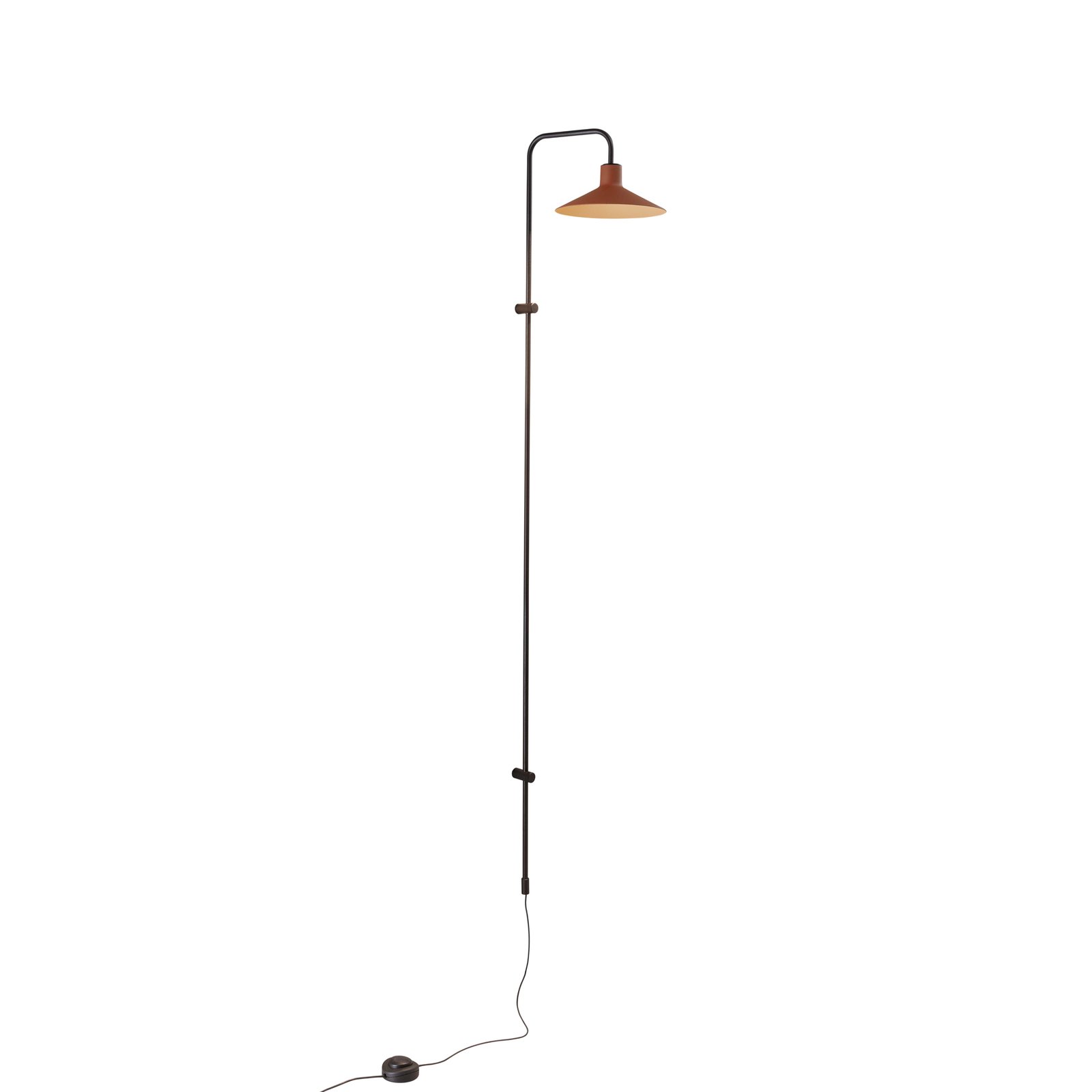 Bover Platet A05 LED-Wandlampe Dimmer, terracotta