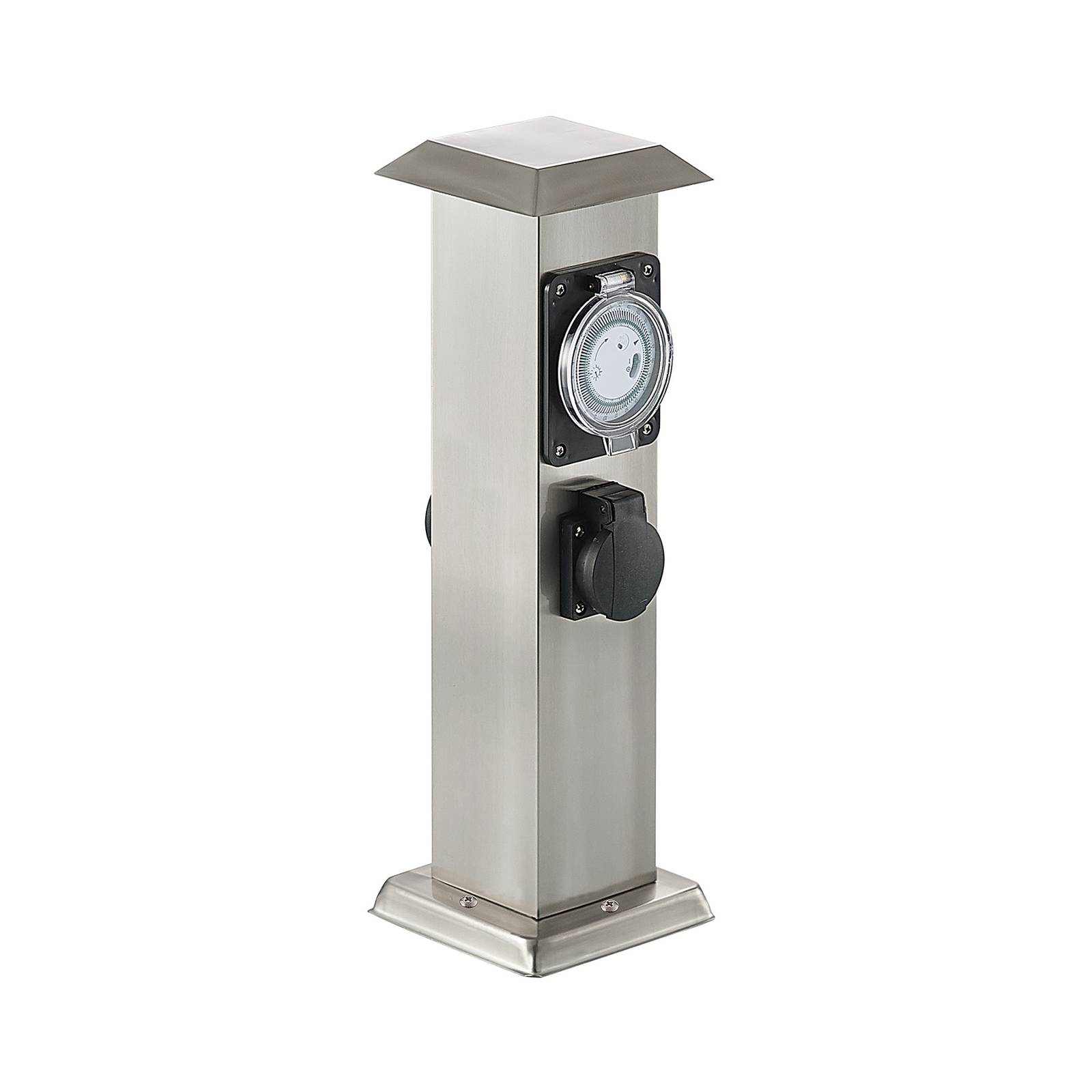 Prios Hanka contactdooszuil met timer