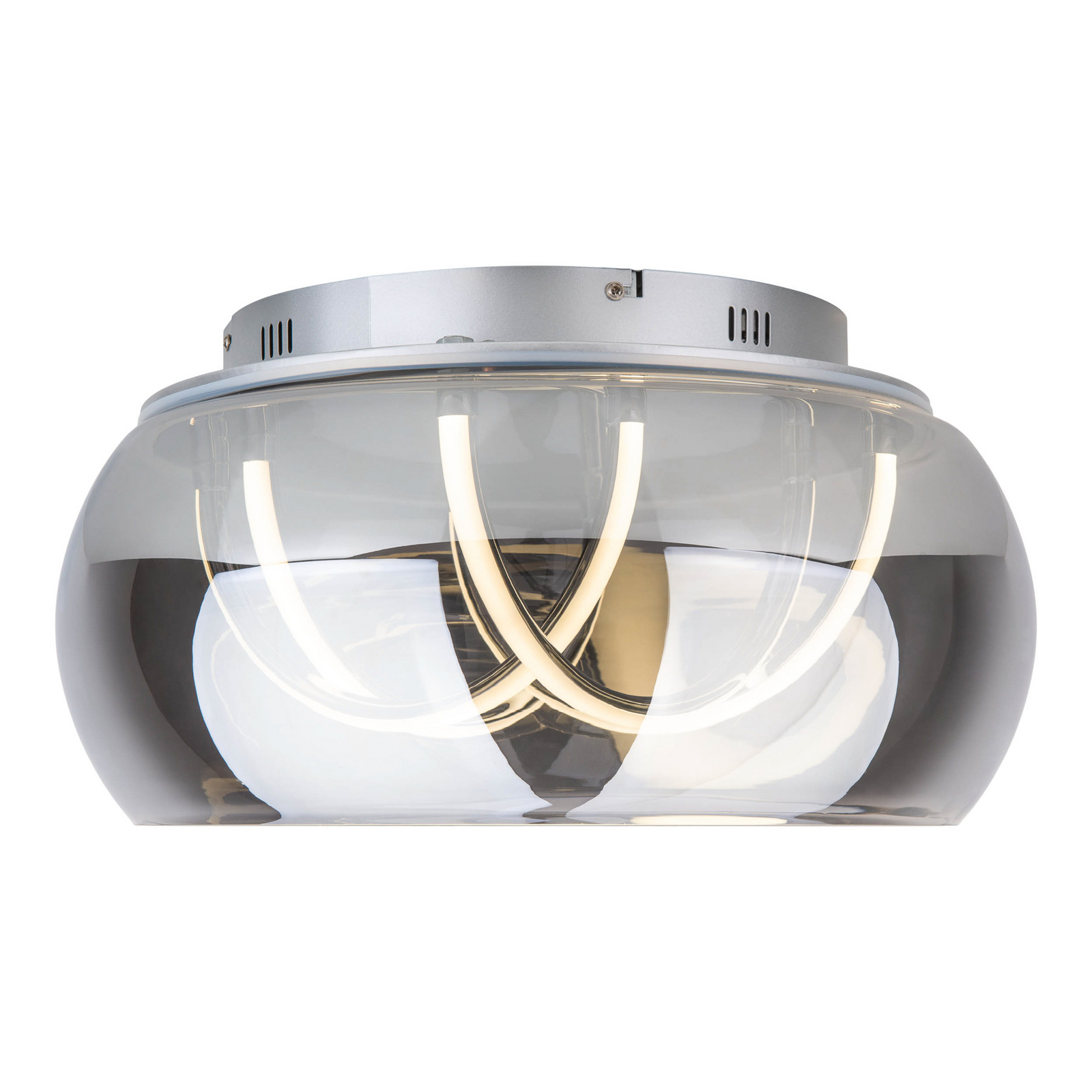 Malou LED ceiling light, glass, CCT, remote control Malou LED ceiling light, glass, CCT, remote control