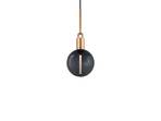 Forked Globe Lustră Pendul Dim. Medium Smoked/Brass - Buster+Punch