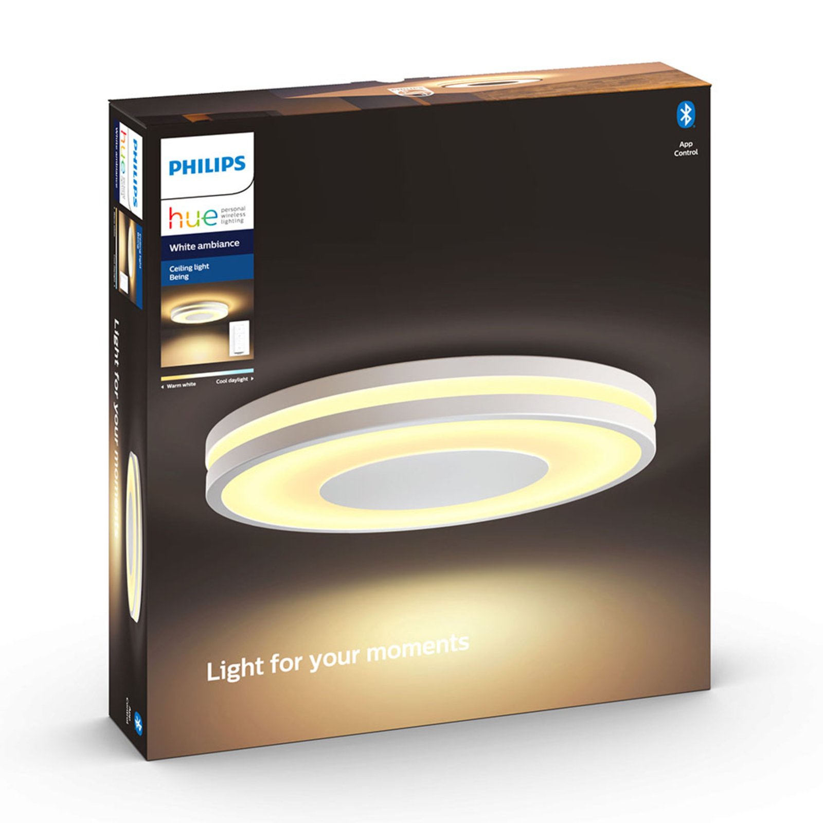 White Ambiance Being Deckenlampe weiß - Philips Hue