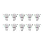 Arcchio LED-Leuchtmittel GU10 2,5W 2700K 450lm Glas 10er-Set